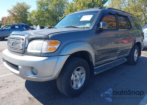 2003 Toyota Sequoia Sr5 V8 из США, поврежденный, VIN 5TDBT44A03S166109